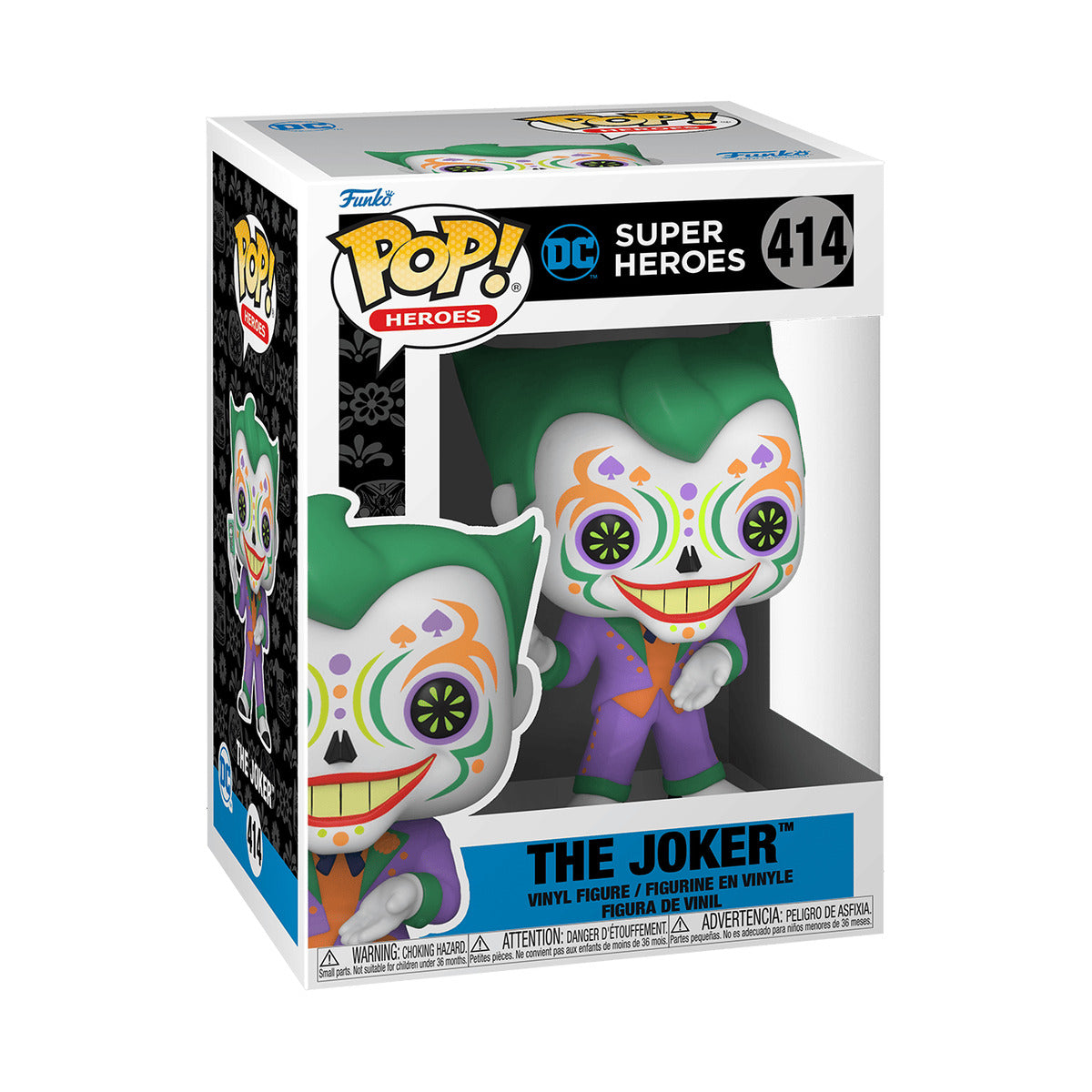 FU57417 DC Super Heroes Dia De Los Muertos The Joker #414
