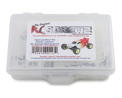 RCZLOS113 Mini-T Screw Kit