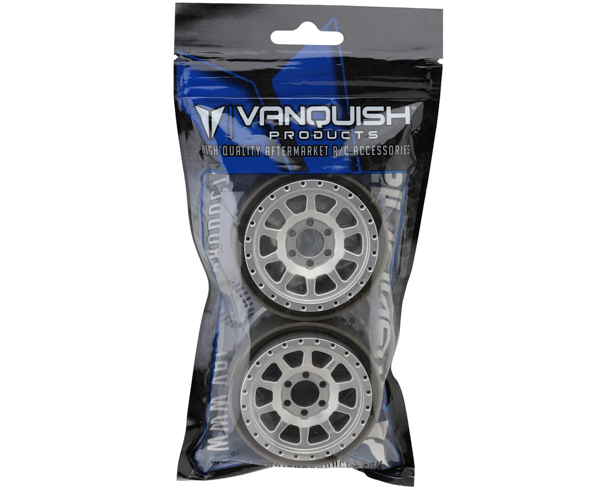 VPS08151 Battle Born Wheels Sierra 2.2 Beadlock Crawler Wheels (Clear) (2)