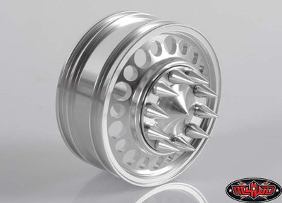 Z-W0154 Chaos Semi Truck Front Wheels w/Spiked Caps