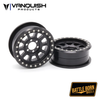VPS08150 Vanquish Products Battle Born Sierra 2.2 Beadlock Wheels - Black