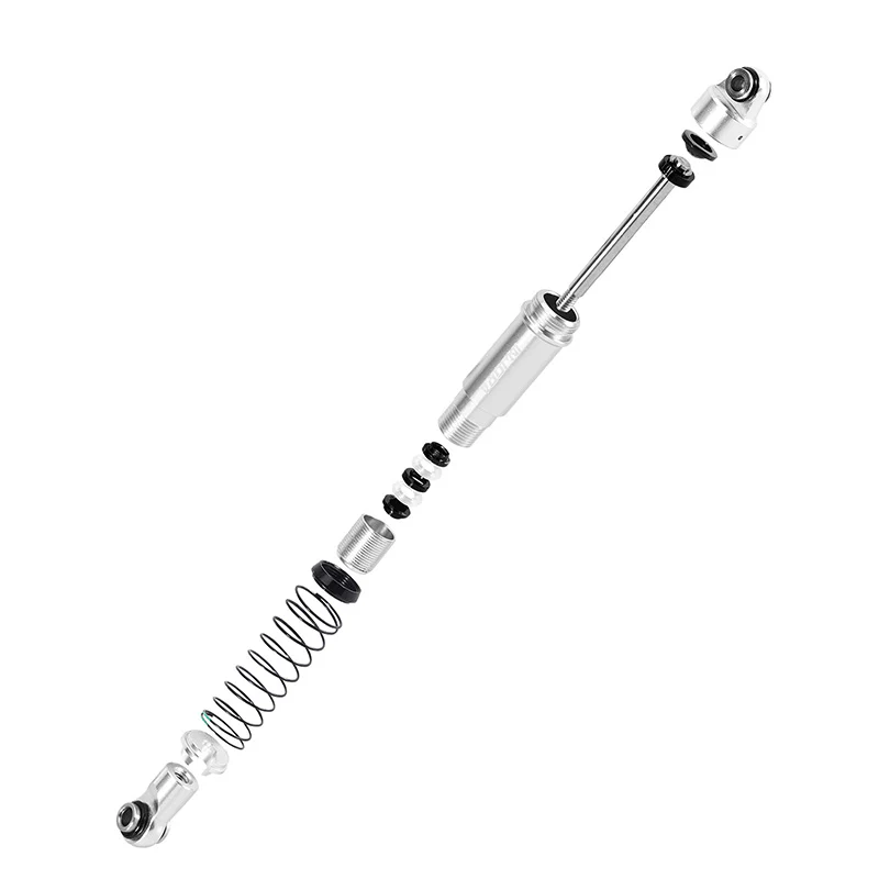 4M-122SR INJORA LS 59mm Aluminum Oil Shocks for 1/18 TRX4M - Silver