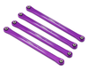X003FXYGJL Treal Hobby Losi LMT Aluminum Upper Link Bars (Purple) (4)