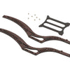 FUR-2084 SCX24 Scythe Carbon Fiber Frame Rails (Red)
