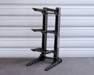 KOS50743 Koswork 3 Layer 1/10 & 1/8 Car Display Stand (200x240x475mm) W/Carrying Bag