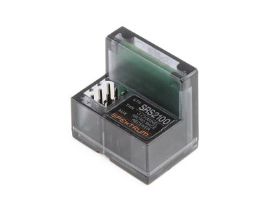 SPMSR2100 SR2100 Micro 3-Channel DSMR Race Surface Receiver w/Internal Antenna