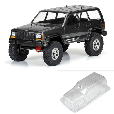 PRO363500 1/10 2001 Jeep Cherokee Clear Body 12.3” (313mm) Wheelbase Crawlers