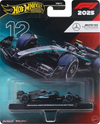 HWJKD92 Hot Wheels Premium Mercedes-AMG Petronas F1 Team (#12)