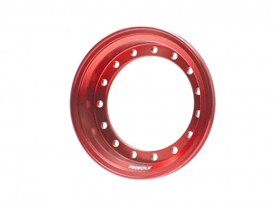 BRPROB155-01R ProBuild™ 1.55" Alum 9.9mm Wheel Barrel (1) Red