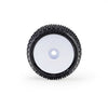 PRO1035613 Pro-Line Racing 1/28 Prism Front/Rear Carpet Tires Mounted 7mm, White (4): Losi Micro-T