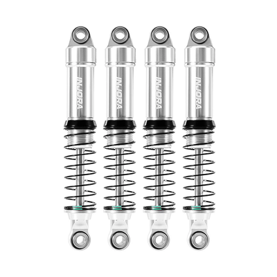 4M-122SR INJORA LS 59mm Aluminum Oil Shocks for 1/18 TRX4M - Silver