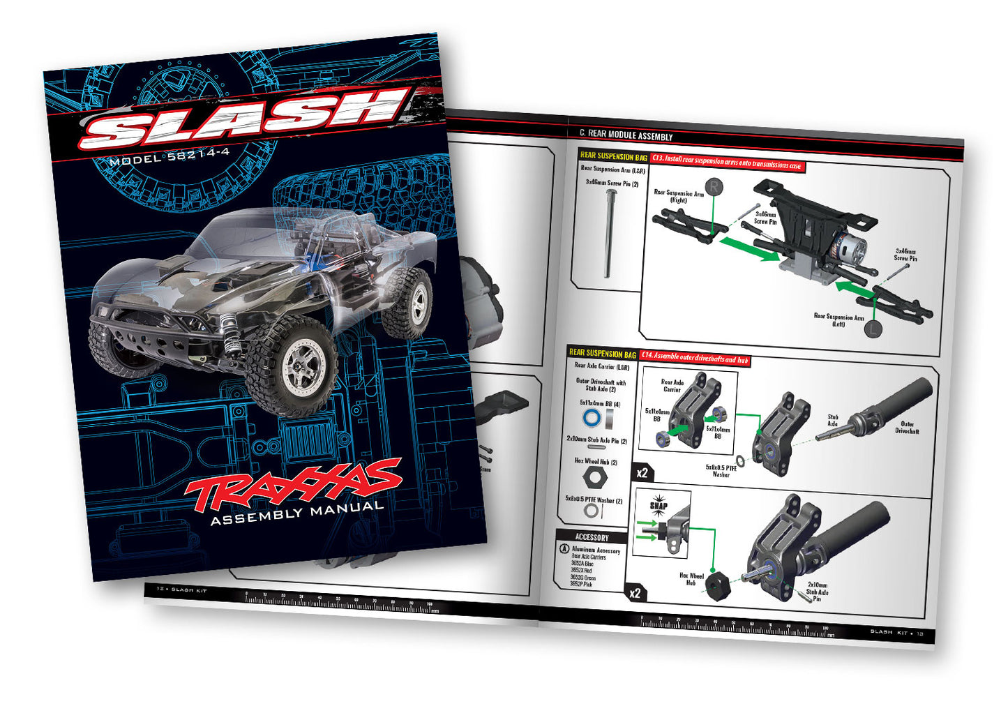 58214-4 Slash 2WD Unassembled Kit Clipless