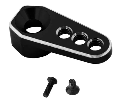 INTC33242BLACK Alloy Machined 25T Servo Horn 1/18 Scale Crawler