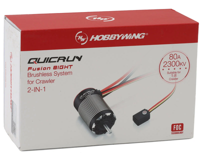 HWA30120404 QuicRun Fusion 8IGHT 2-in-1 Brushless Crawler ESC & Motor System (2300Kv)