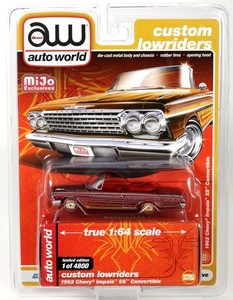 Auto World 7739 1:64 1962 Chevy Impala SS Convertible CHASE