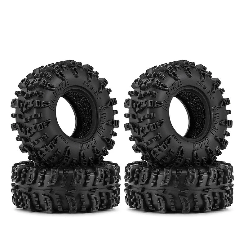 T7019 INJORA 0.7" 36*14mm Swamp Claw Tires for 1/30 SCX30 (T7019) (4)