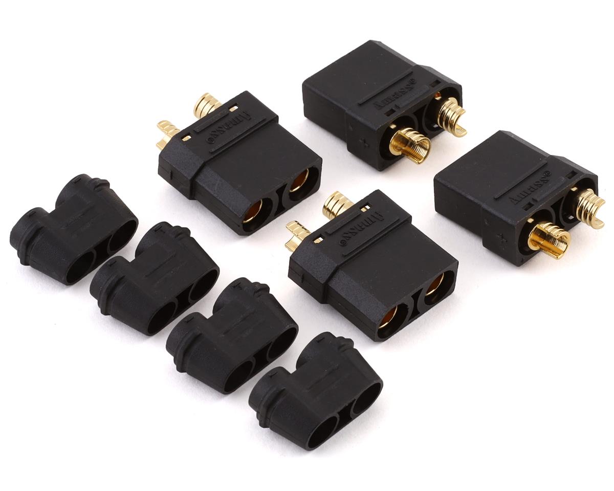MCL4268 XT90 Connectors (4 Female) (Black)