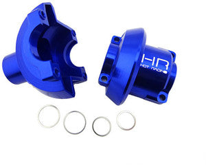 HRRVO11L06 - CNC Aluminum Outer Diff Case Blue Revo