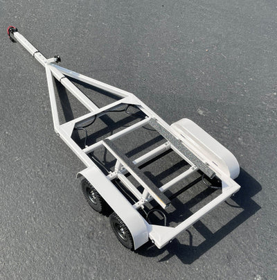 BOL5100 Bold R/C - 1/10 Scale Fully Adjustable Metal Boat Trailer with LED Lights (White)