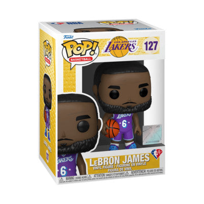 FU57628 NBA Lakers City Edition 2021 LeBron James #127
