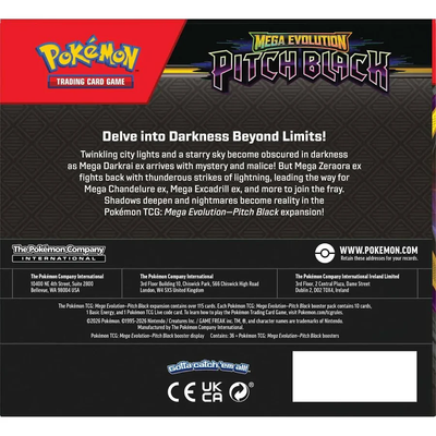 PKU10-10407-119 Pokemon Mega Evolution Chaos Rising Booster Bundle