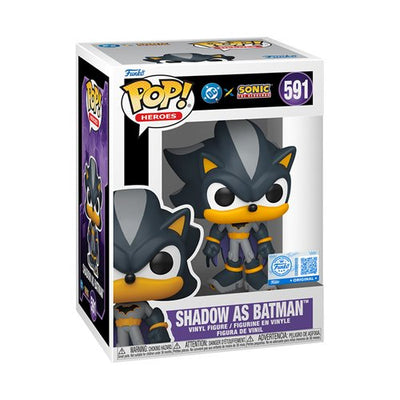 FU88903 Justice League x Sonic Shadow as Batman Funko Pop! #591