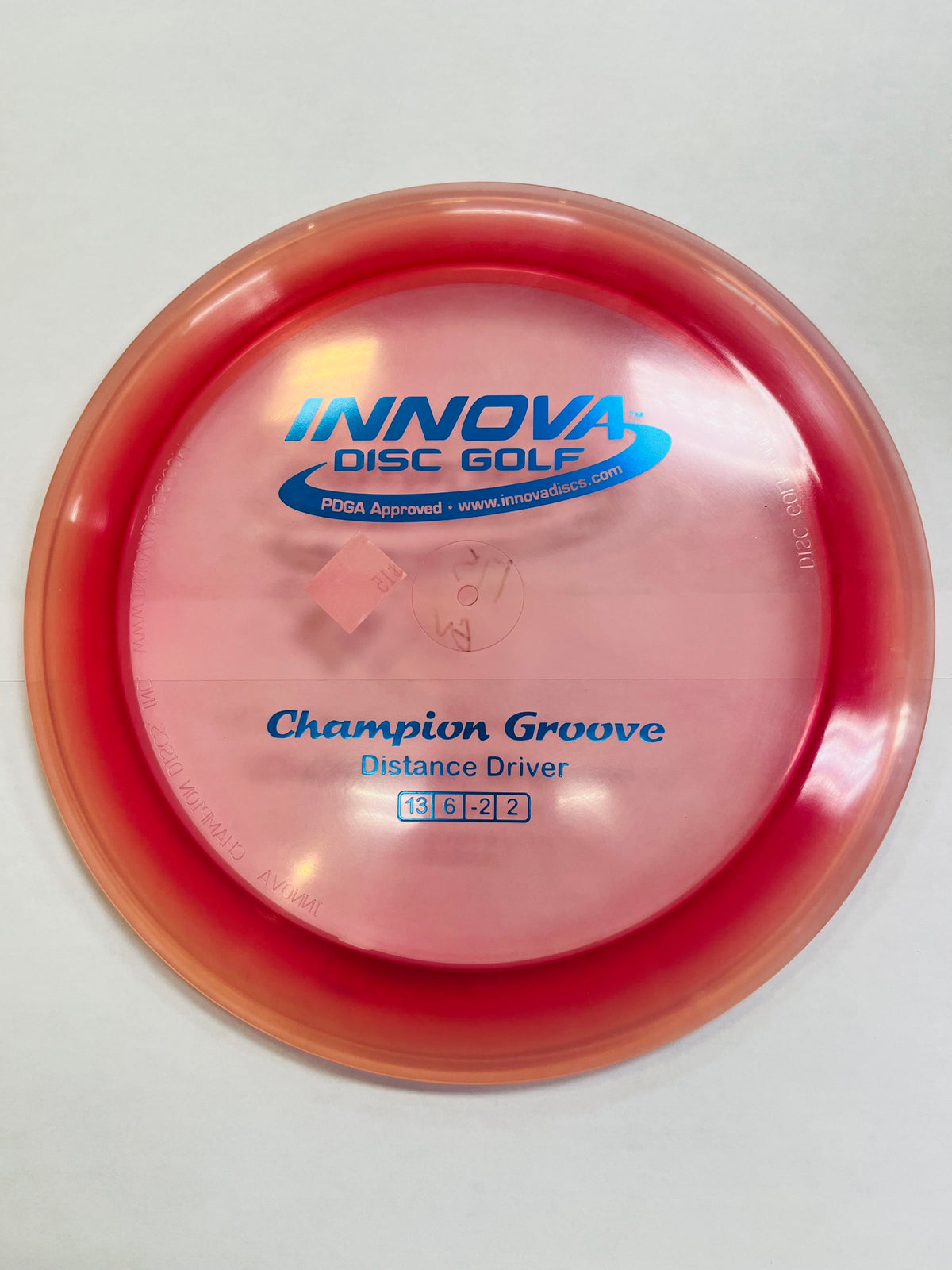 Innova Racing Pink Innova Champion Groove Distance Driver Pink Clear – New Sun Racing
