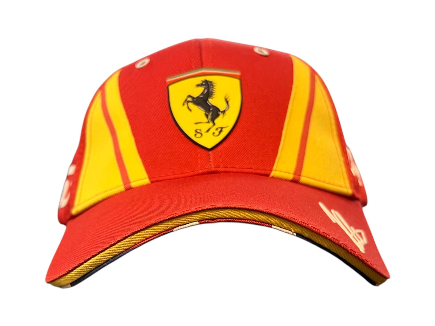 U2707 Scuderia Ferrari HyperCar Le Mans 2024 499P "51" Limited Edition Calado Team Hat - Red