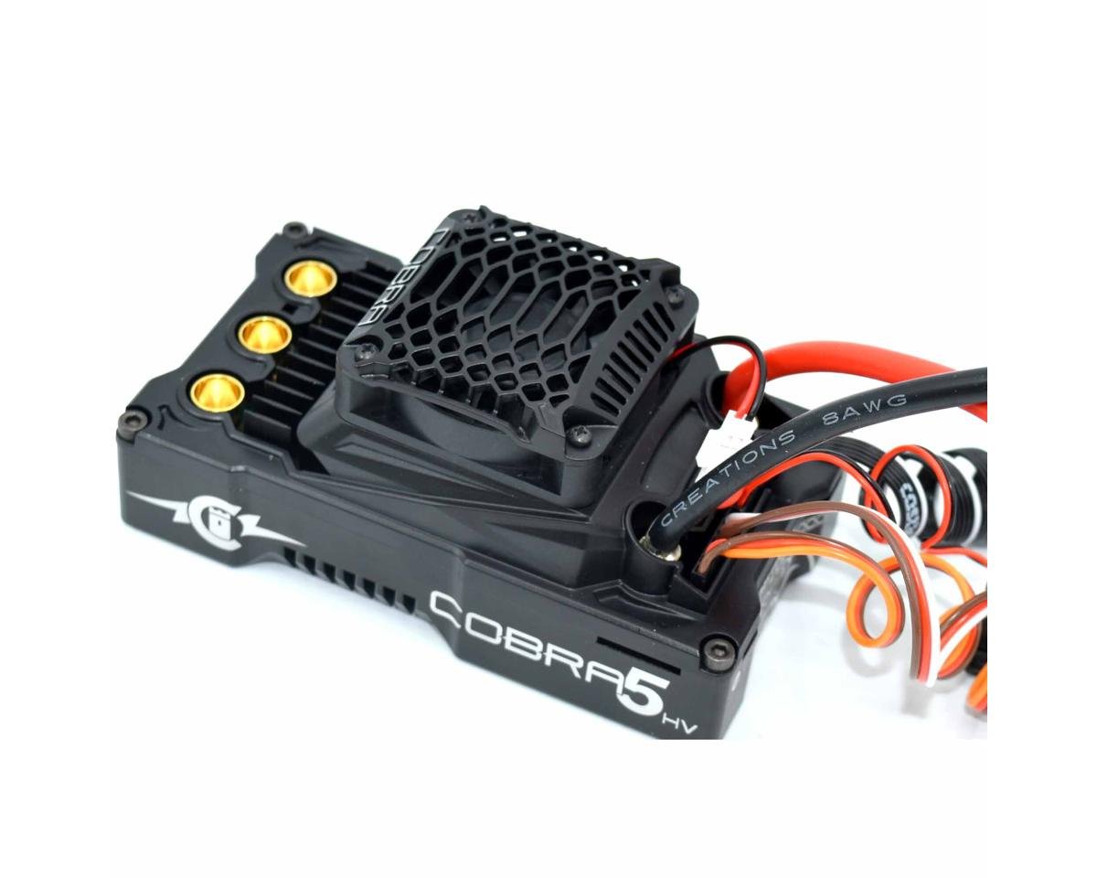CSE010-0178-00 Castle Creations Cobra 5 HV 12S 1/5 Sensored Brushless ESC