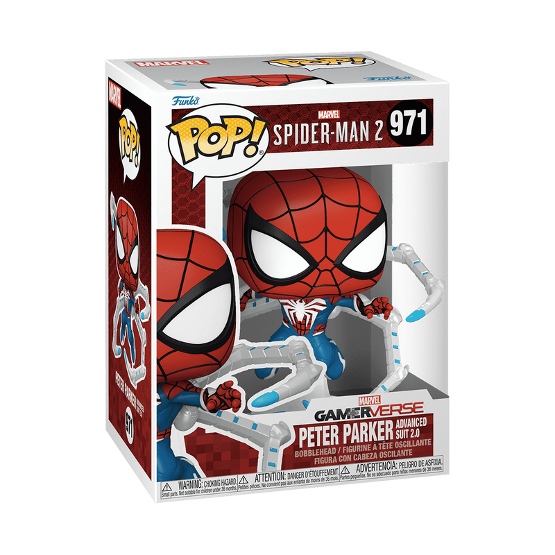 FU76109 Spider-Man 2 Peter Parker Advanced Suit 2.0