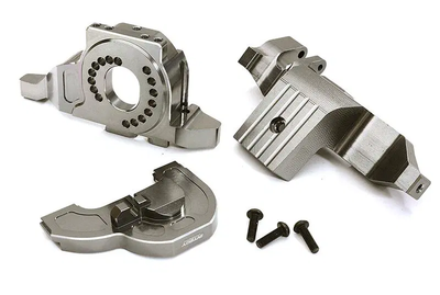 INTC28717GUN Complete Alloy Motor Mount Conversion Set Scale & Trail Crawler
