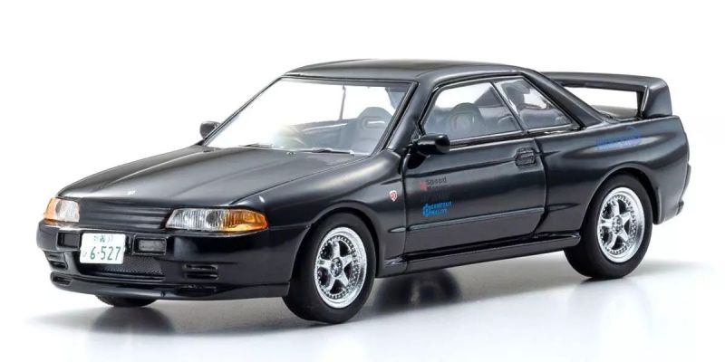 Kyosho 07057A4B 1:64 Initial D Nissan Skyline GT-R (BNR32) – Black – Limited Edition
