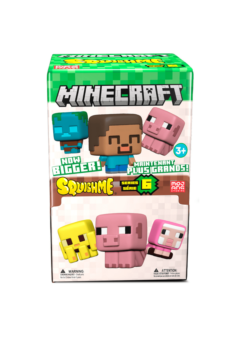 L2P 17060-24 MineCraft SquishMe 3.5 Inch Mystery Scented Figures Assortment Series 6