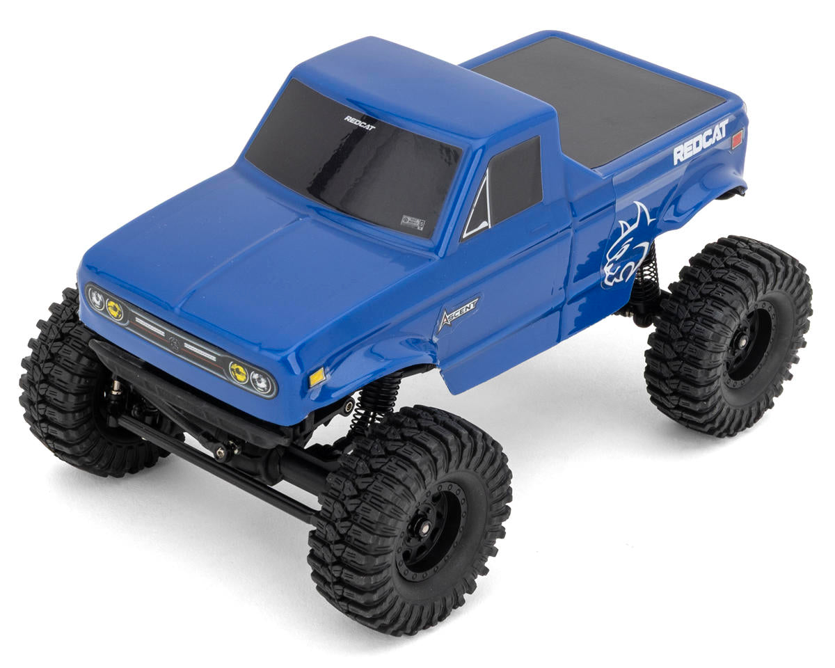 RER44373 Redcat Ascent-32 V2 1/32 4WD RTR Rock Crawler (Blue)
