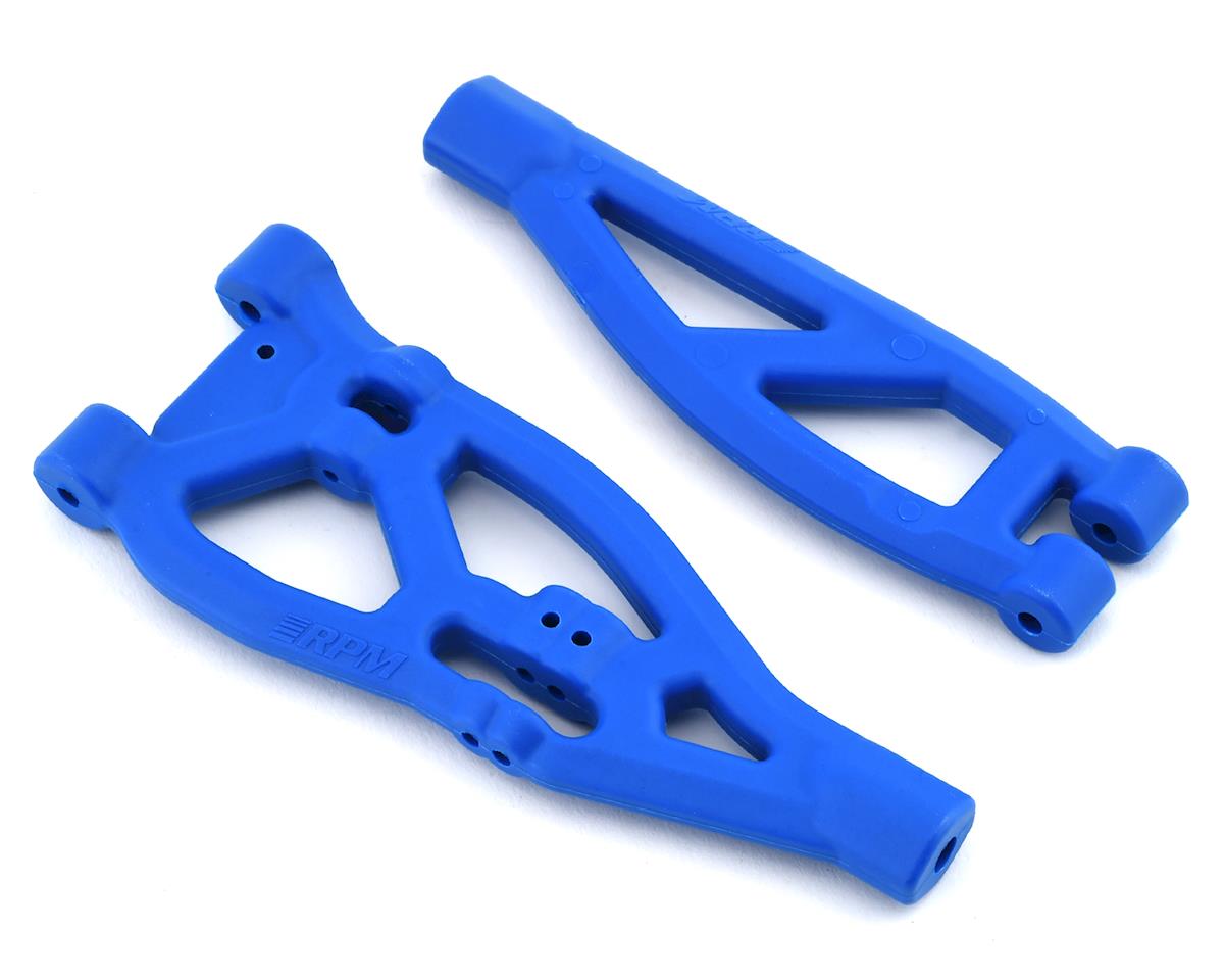RPM81485 Arrma Kraton/Outcast Front Upper & Lower Suspension Arm Set (Blue)