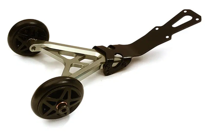 INTC28675GREY Billet Machined Wheelie Bar