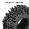 YQT-1021 INJORA 1.0" Swamp Claw M/T Tires (56mm/64mm) (T1021/T1019) (4)