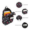 BWBQAA8BV KPop Demon Hunters Chibi Saja Boys 16 1/2-Inch Backpack