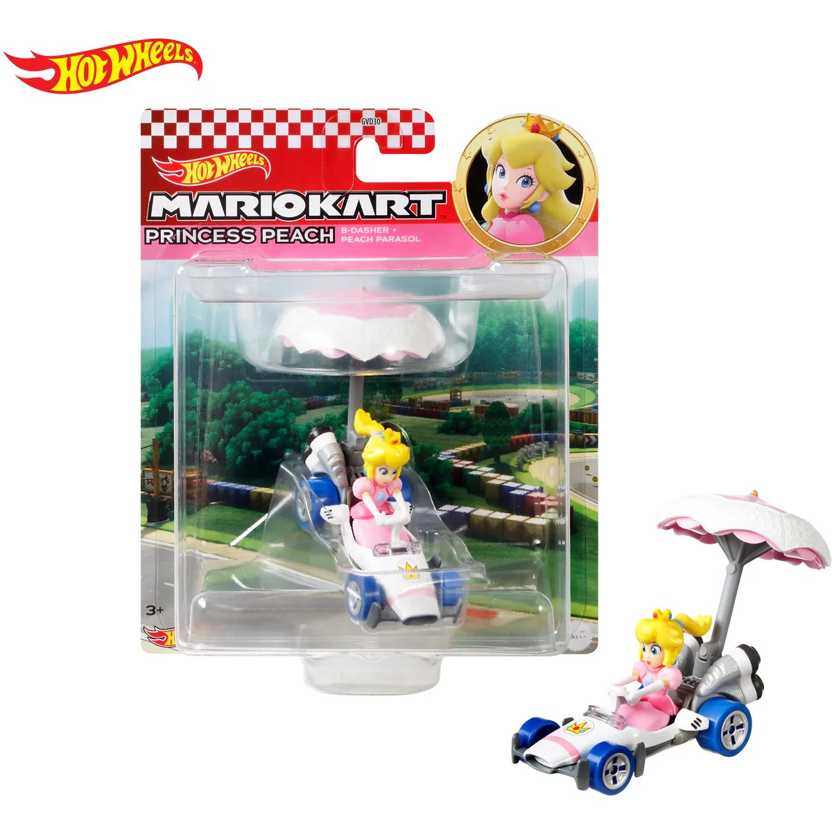 HWGVD30 Mariokart Para Peach