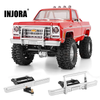 4M-83FR INJORA CNC Aluminum Front Rear Bumper for 1/18 TRX4M High Trail K10