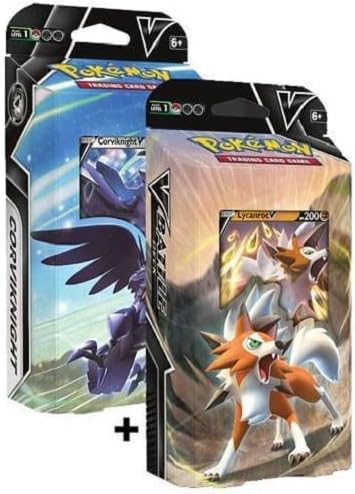 290-80932 Pokemon V Battle Deck Lycanroc/Corv Box