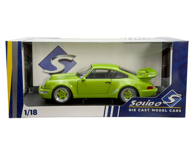 Solido S1803411 1:18 1990 Porsche 911(964) Carrera RS – Green