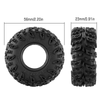 YQT-1021 INJORA 1.0" Swamp Claw M/T Tires (56mm/64mm) (T1021/T1019) (4)