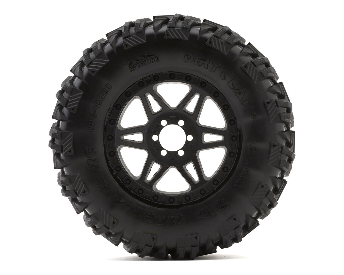 UPG-10020 UpGrade RC Dirt Claw SC 2.2/3.0" Pre-Mounted Belted Short Course Truck Tires (2) (17mm / 14mm / 12mm Hex)