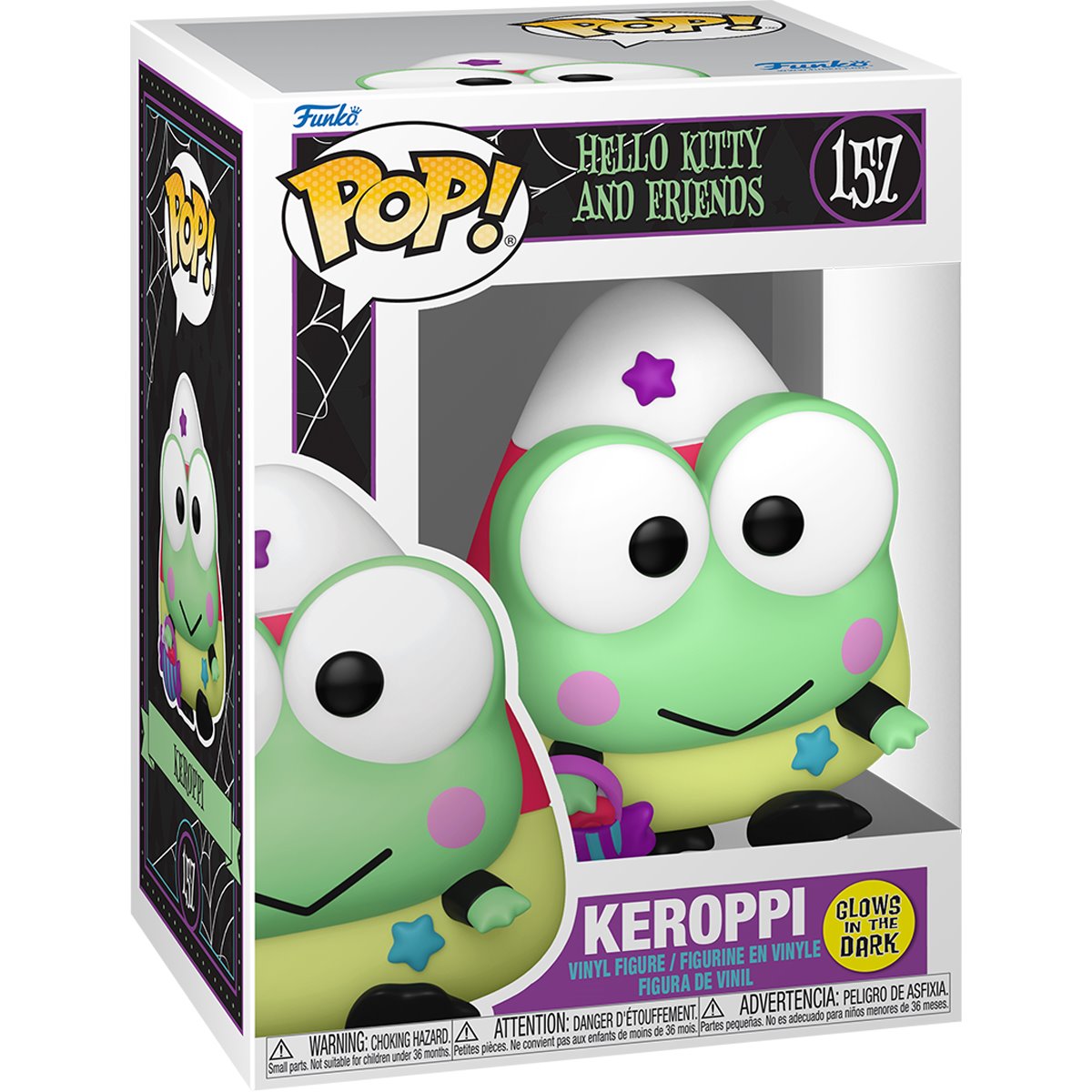 FU94577 Hello Kitty and Friends Keroppi Spooky Glow-in-the-Dark #157