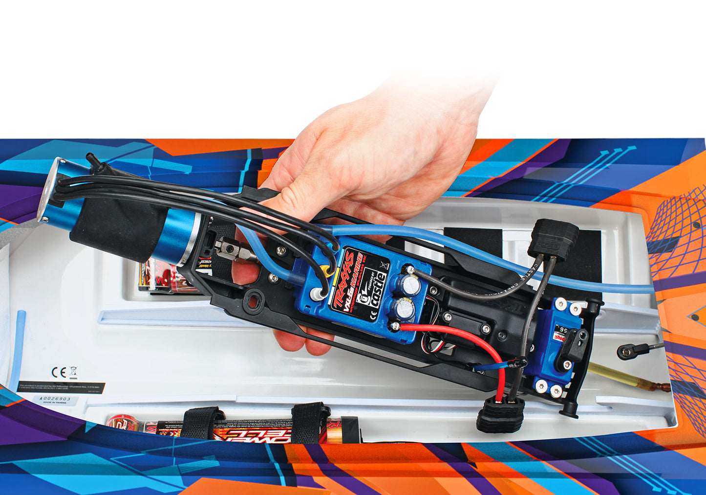 57076-4 Traxxas Spartan Bushless 36" Race Boat