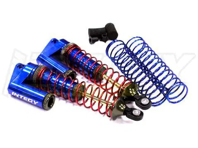 INTT7964BLUE MSR9 Rear Piggyback Shocks 2WD