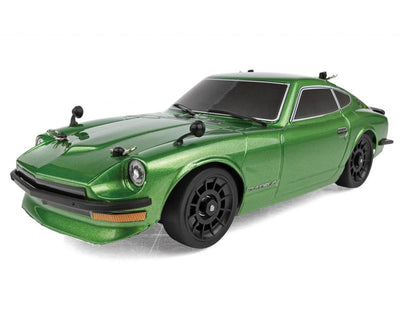ASC20188 Team Associated SR27 Datsun 240Z 1/27 RTR Electric 2WD On-Road Touring Car (Green) w/2.4GHz Radio