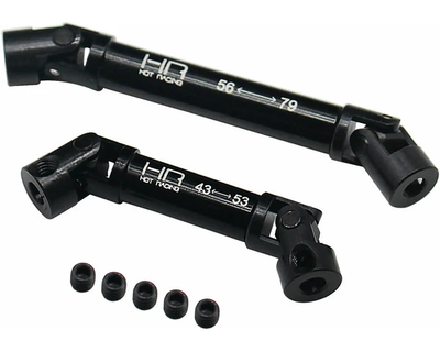 HRSXTF37M01 Steel Center Driveshafts L/M SCX24