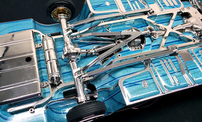 Jevries MS-9647-Y-L-CHR Y-Link suspension Kit Chrome